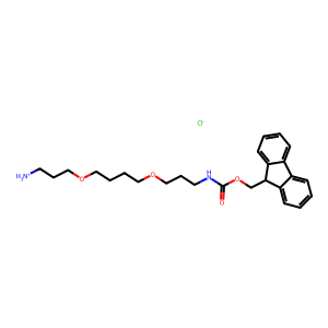 Fmoc-1-amino-4,9-dioxa-12-dodecanamine.HCl