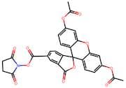 5(6)-Carboxyfluorescein diacetate N-hydroxysuccinimide ester