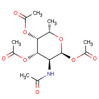 2-Acetamido-1,3,4-tri-O-acetyl-2-deoxy-α-L-fucopyranose