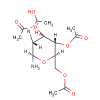 2-Acetamido-2-deoxy-3,4,6-tri-O-acetyl-β-D-glucopyranosylamine