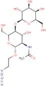 2-Azidoethyl 2-acetamido-2-deoxy-4-O-β-D-galactopyranosyl-β-D-glucopyranoside