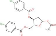 1-O-Acetyl-3,5-di-O-(4-chlorobenzoyl)-2-deoxy-D-ribofuranose
