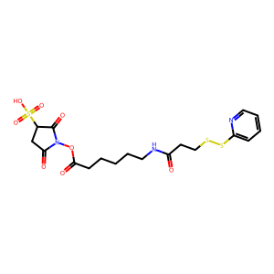 Sulphosuccinimidyl 6-[3-(2-pyridyldithio)propionamido]hexanoate