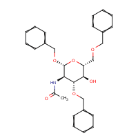 Benzyl 2-acetamido-3,6-di-O-benzyl-2-deoxy-β-D-glucopyranoside