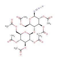 β-D-Cellobiosyl azide heptaacetate