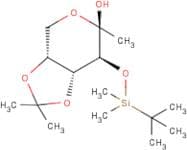 1-Deoxy-3-O-tert-butyldimethylsilyl-4,5-O-isopropylidene-D-fructopyranose