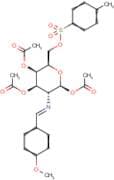 1,3,4-Tri-O-acetyl-2-amino-2-deoxy-N-(4-methoxybenzylidene)-6-O-tosyl-β-D-glucopyranose