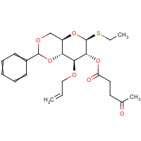 Ethyl 3-O-allyl-4,6-O-benzylidene-2-O-levulinoyl-1-thio-β-D-glucopyranoside