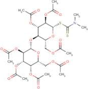 2,3,6,2',3',4',6'-Hepta-O-acetyl-1-thio-β-D-lactose 1-(dimethylcarbamodithioate)