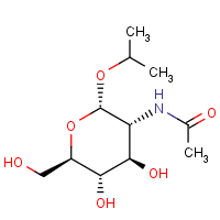 Isopropyl 2-acetamido-2-deoxy-α-D-glucopyranoside