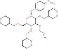 4-Methoxyphenyl 3-O-allyl-2,4,6-tri-O-benzyl-β-D-galactopyranoside