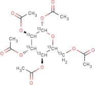 1,2,3,4,6-Penta-O-acetyl-β-D-glucopyranose-1,2,3,4,5,6-13C6