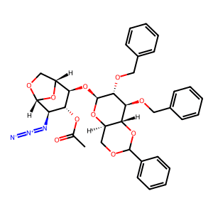 3-O-Acetyl-1,6-anhydro-2-azido-2',3'-di-O-benzyl-4',6'-O-benzylidene-2-deoxy-β-D-cellobiose