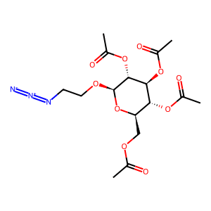 2-Azidoethyl 2,3,4,6-tetra-O-acetyl-β-D-glucopyranoside