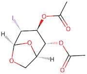 3,4-Di-O-acetyl-1,6-anhydro-2-deoxy-2-iodo-β-D-glucopyranose