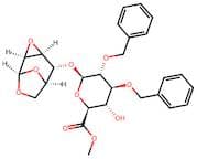 1,6:2,3-Dianhydro-4-O-(methyl 2,3-di-O-benzyl-β-D-glucopyranosyluronate)-β-D-mannopyranose