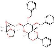 1,6:2,3-Dianhydro-4-O-(2,3-di-O-benzyl-4,6-O-benzylidene-β-D-glucopyranosyl)-β-D-mannopyranose
