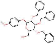 4-Methoxyphenyl 2,3,4-tri-O-benzyl-β-D-glucopyranoside