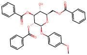 4-Methoxyphenyl 2,3,6-tri-O-benzoyl-β-D-glucopyranoside