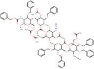 Methyl O-(6-O-acetyl-2-azido-3,4-di-O-benzyl-2-deoxy-α-D-glucopyranosyl)-(1->4)-O-(methyl 2,3-di-O…