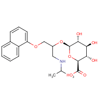 (R,S)-Propranolol-O-β-D-glucuronide