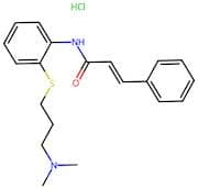 2'-(3-Dimethylaminopropylthio)cinnamanilide hydrochloride