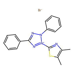 3-(4,5-Dimethylthiazol-2-yl)-2,5-diphenyl-2H-tetrazolium bromide