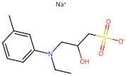 N-Ethyl-N-sulphohydroxypropyl-m-toluidine, sodium salt