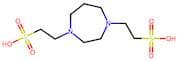Homopiperazine-N,N'-bis-2-ethanesulphonic acid