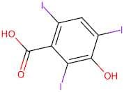 3-Hydroxy-2,4,6-triiodobenzoic acid
