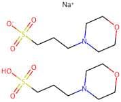 3-(N-Morpholino)propanesulphonic acid, hemisodium salt