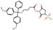 Sulphosuccinimidyl-4-[2-(4,4-dimethoxytrityl)]butyrate