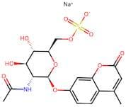 4-Methylumbelliferyl-2-acetamido-2-deoxy-6-sulphate-β-D-glucopyranoside sodium salt