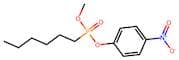 Methyl 4-nitrophenyl hexylphosphonate