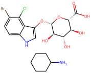 5-Bromo-4-chloro-3-indolyl-β-D-glucuronic acid cyclohexylammonium salt