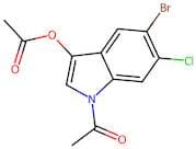 5-Bromo-6-chloroindolyl-1,3-diacetate