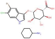 5-Bromo-6-chloro-3-indolyl-β-D-glucuronide cyclohexyl ammonium salt (1:1)