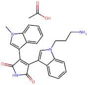 Bisindolylmaleimide VIII acetate salt