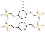 Piperazine-N,N'-bis-(2-ethanesulphonic acid)sesquisodium salt