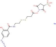 Sulphosuccinimidyl 2-(4-azidosalicylamido)ethyl-1,3-dithiopropionate