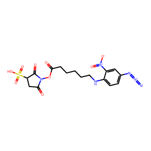 Sulphosuccinimidyl 6-(4'-azido-2'-nitrophenylamino)hexanoate