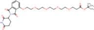 Thalidomide-O-PEG4-t-butyl ester