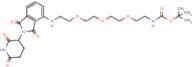 Pomalidomide-PEG3-NH-Boc
