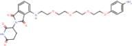 Pomalidomide-PEG4-Ph-NH2