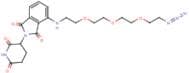 Pomalidomide 4'-PEG3-azide
