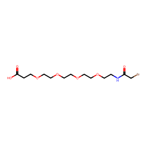 Bromoacetamido-PEG4-Acid