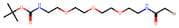 Bromoacetamido-PEG3 -Boc-amine