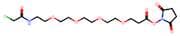 Chloroacetamido-PEG4- NHS ester