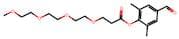 (4-formyl-2,6-dimethylphenol)-m-PEG4-acid ester