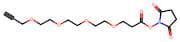 Propargyl-PEG4-NHS ester